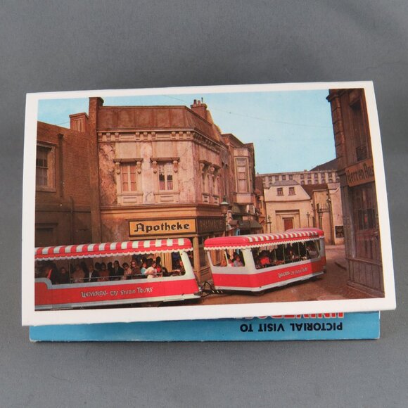 Vintage Mini Booklet - Universal Studios California 8 Pictures - Mini Folder - Picture 3 of 8